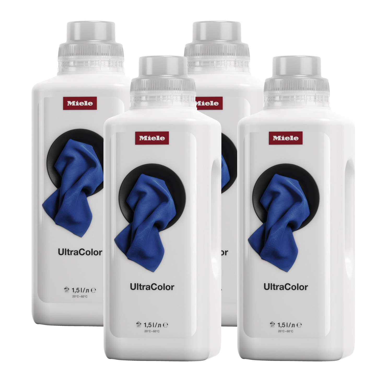 Набор для стирки цветного белья UltraColor Aqua WA UC 1501 L 1,5лх4 шт. Miele купить в Набережныечелнах | Всегда в наличии! | Артикул 12647690 | Официальный сайт