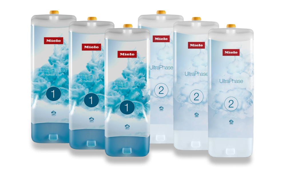 Набор картриджей для стирки UltraPhase Refresh Elixir (6 шт) Miele купить в Набережныечелнах | Всегда в наличии! | Артикул 11615140 | Официальный сайт