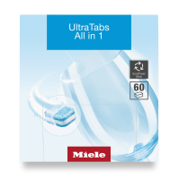 Таблетки для мытья посуды в ПММ UltraTabs All in 1 GS CL 0607 T 60 шт. Miele купить в Набережныечелнах | Всегда в наличии! | Артикул 12737750 | Официальный сайт