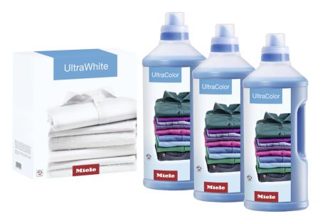 Набор моющих средств для стиральных машин 3хUltraColor + 1хUltraWhite Miele купить в Набережныечелнах | Всегда в наличии! | Артикул 11347740 | Официальный сайт