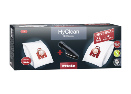 Комплект мешков-пылесборников Universal XL pack HyClean 3D FJM Miele купить в Набережныечелнах | Всегда в наличии! | Артикул 11476580 | Официальный сайт