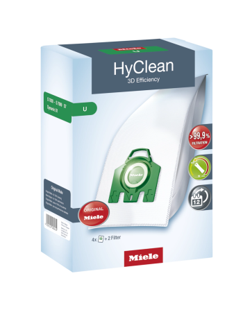 Мешки-пылесборники TYP U HyClean 3D Miele купить в Набережныечелнах | Всегда в наличии! | Артикул 10123250 | Официальный сайт